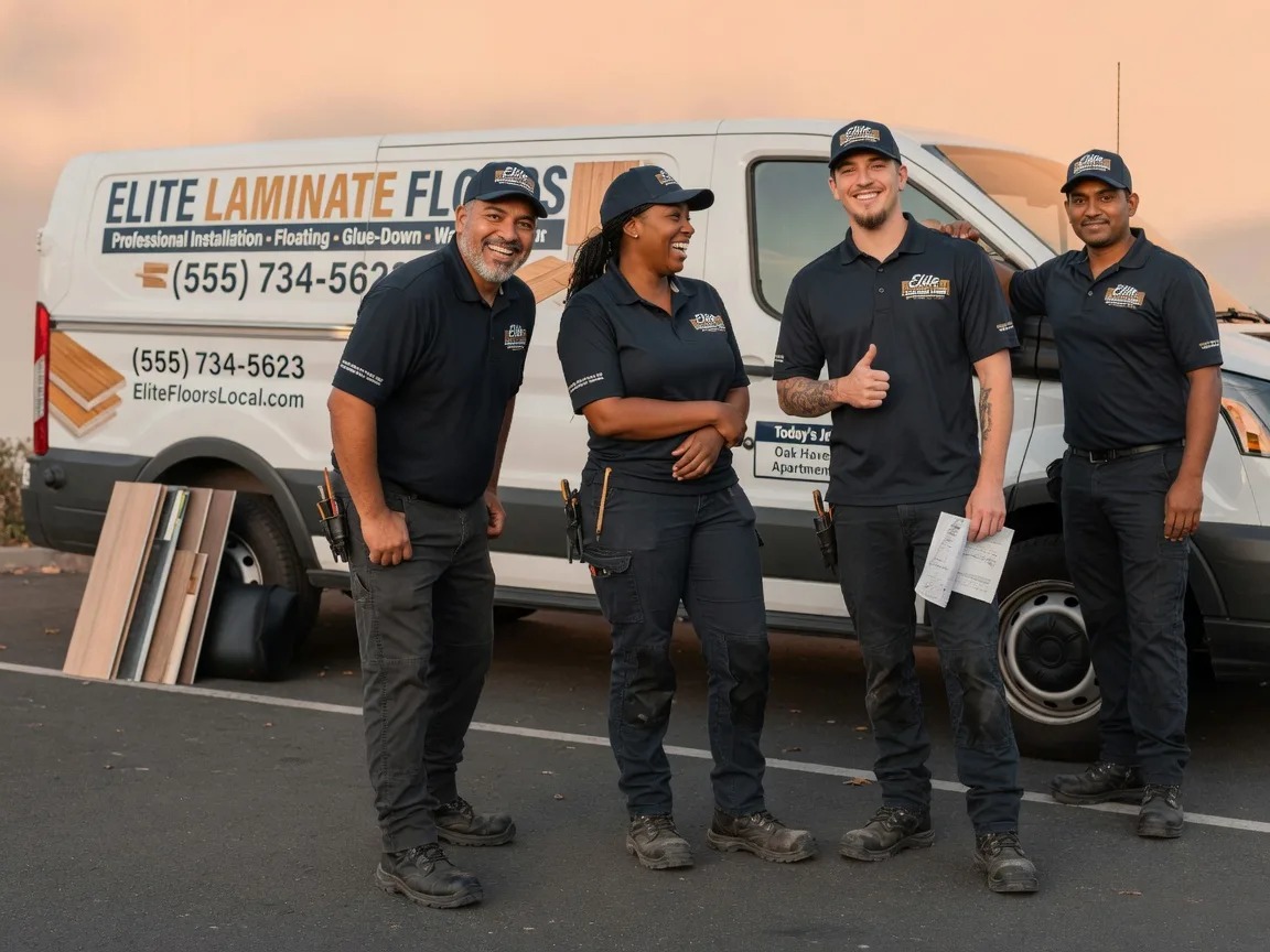 Laminate flooring installation company in Bedford, OH